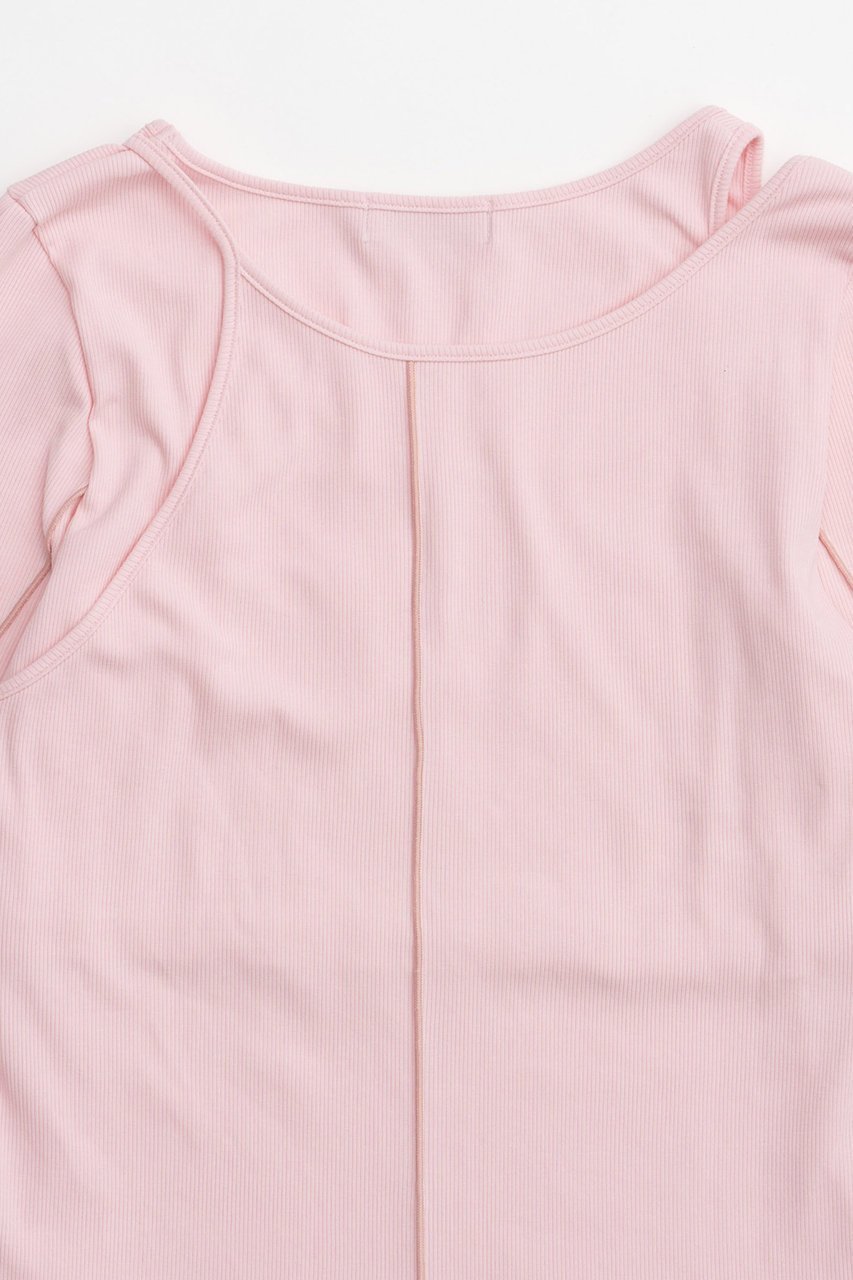 【メゾンスペシャル/MAISON SPECIAL】のRandom Cut Tops/ランダムカットトップス 人気、トレンドファッション・服の通販 founy(ファニー) 　ファッション　Fashion　レディースファッション　Fashion for Women　トップス・カットソー　Cut & Sew Tops　シャツ・ブラウス・オフィスカジュアル　Elegant Blouses & Button-Ups　ロングTシャツ・Tシャツ　Longline T-Shirts & Tees　カットソー・ベーシックTシャツ　Cut-and-Sewn Tops / Stretch Tees & Basics　カットソー　Cut and Sewn Top　スリーブ　Sleeve, Long Sleeve / Short Sleeve　ドッキング　Docking, Mixed Material　ロング　Long, Long-Length　other-6|ID: prp329100004928343 ipo3291000000036982246