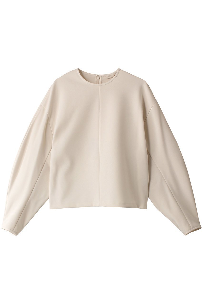 【オブリオ/AUBRIOT】のジョーゼットボンディング プルオーバー 人気、トレンドファッション・服の通販 founy(ファニー) 　ファッション　Fashion　レディースファッション　Fashion for Women　トップス・カットソー　Cut & Sew Tops　シャツ・ブラウス・オフィスカジュアル　Elegant Blouses & Button-Ups　ロングTシャツ・Tシャツ　Longline T-Shirts & Tees　カジュアルプルオーバー・ニットトップス　Pullovers & Knit Tops / Casual Pullovers　カットソー・ベーシックTシャツ　Cut-and-Sewn Tops / Stretch Tees & Basics　おすすめ　Recommended / Our Picks　クラシカル　Classical, Vintage-Inspired　ジョーゼット　Georgette, Semi-Sheer Fabric　スリーブ　Sleeve, Long Sleeve / Short Sleeve　セットアップ　Set-Up, Coordinated Outfit　ダブル　Double, Double-Breasted　バランス　Balance, Style Balance　フォルム　Silhouette, Form　ボンディング　Bonding, Bonded Fabric　モダン　Modern, Contemporary　ロング　Long, Long-Length　 other-1|ID: prp329100004928367 ipo3291000000036982427