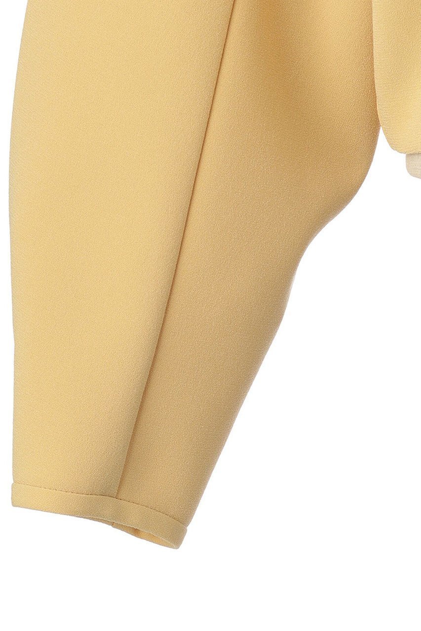 【オブリオ/AUBRIOT】のジョーゼットボンディング プルオーバー 人気、トレンドファッション・服の通販 founy(ファニー) 　ファッション　Fashion　レディースファッション　Fashion for Women　トップス・カットソー　Cut & Sew Tops　シャツ・ブラウス・オフィスカジュアル　Elegant Blouses & Button-Ups　ロングTシャツ・Tシャツ　Longline T-Shirts & Tees　カジュアルプルオーバー・ニットトップス　Pullovers & Knit Tops / Casual Pullovers　カットソー・ベーシックTシャツ　Cut-and-Sewn Tops / Stretch Tees & Basics　おすすめ　Recommended / Our Picks　クラシカル　Classical, Vintage-Inspired　ジョーゼット　Georgette, Semi-Sheer Fabric　スリーブ　Sleeve, Long Sleeve / Short Sleeve　セットアップ　Set-Up, Coordinated Outfit　ダブル　Double, Double-Breasted　バランス　Balance, Style Balance　フォルム　Silhouette, Form　ボンディング　Bonding, Bonded Fabric　モダン　Modern, Contemporary　ロング　Long, Long-Length　other-7|ID: prp329100004928367 ipo3291000000036982447