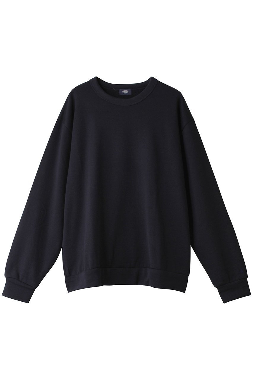 【マルティニーク/martinique】の【Armor-lux】ウール裏毛クルーネック インテリア・キッズ・メンズ・レディースファッション・服の通販 founy(ファニー) 　ファッション　Fashion　レディースファッション　Fashion for Women　トップス・カットソー　Cut & Sew Tops　シャツ・ブラウス・オフィスカジュアル　Elegant Blouses & Button-Ups　ロングTシャツ・Tシャツ　Longline T-Shirts & Tees　カットソー・ベーシックTシャツ　Cut-and-Sewn Tops / Stretch Tees & Basics　おすすめ　Recommended / Our Picks　スリーブ　Sleeve, Long Sleeve / Short Sleeve　セットアップ　Set-Up, Coordinated Outfit　フランス　France, French　ロング　Long, Long-Length　ワーク　Workwear, Utility Style　A/W・秋冬　Autumn/Winter　ネイビー|ID: prp329100004928384 ipo3291000000036982639