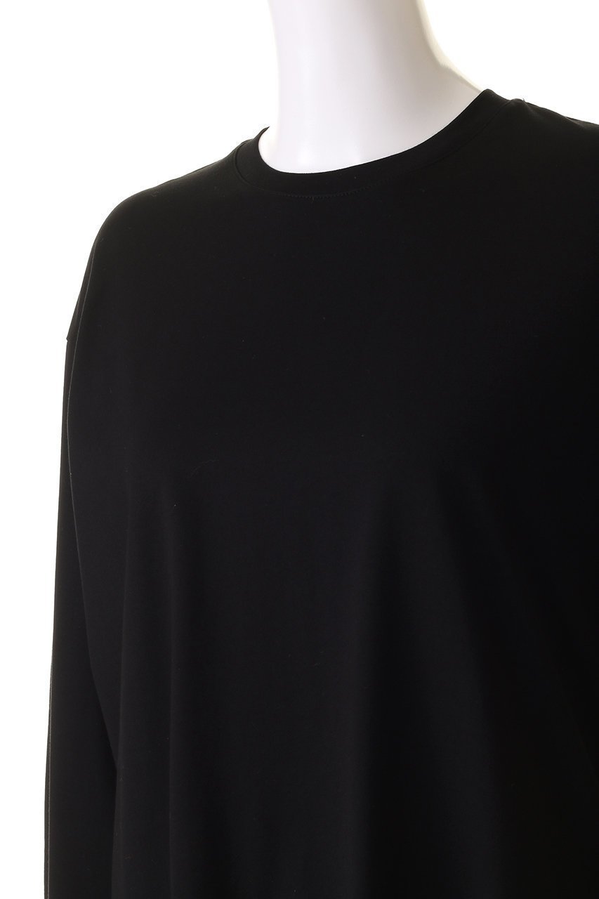 【デパリエ/DEPAREILLE】のコットンロングスリーブTシャツ 人気、トレンドファッション・服の通販 founy(ファニー) 　ファッション　Fashion　レディースファッション　Fashion for Women　トップス・カットソー　Cut & Sew Tops　シャツ・ブラウス・オフィスカジュアル　Elegant Blouses & Button-Ups　ロングTシャツ・Tシャツ　Longline T-Shirts & Tees　カットソー・ベーシックTシャツ　Cut-and-Sewn Tops / Stretch Tees & Basics　シンプル　Simple, Minimal　スリット　Slit, Slit Detail　スリーブ　Sleeve, Long Sleeve / Short Sleeve　ボトム　Bottoms, Lower Wear　ロング　Long, Long-Length　other-5|ID: prp329100004928409 ipo3291000000036982785