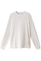 【スローン/SLOANE】の【UNISEX】60/2コットン天竺 UV長袖Tシャツ 人気、トレンドファッション・服の通販 founy(ファニー) ファッション Fashion レディースファッション Fashion for Women トップス・カットソー Cut & Sew Tops シャツ・ブラウス・オフィスカジュアル Elegant Blouses & Button-Ups ロングTシャツ・Tシャツ Longline T-Shirts & Tees カットソー・ベーシックTシャツ Cut-and-Sewn Tops / Stretch Tees & Basics ユニセックス Unisex, Genderless インナー Innerwear スリーブ Sleeve, Long Sleeve / Short Sleeve ベーシック Basic, Essential ロング Long, Long-Length エレガント 上品 Elegant 長袖 Long Sleeve, Full Sleeve thumbnail ホワイト|ID: prp329100004928429 ipo3291000000036982931