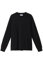 【スローン/SLOANE】の【UNISEX】60/2コットン天竺 UV長袖Tシャツ 人気、トレンドファッション・服の通販 founy(ファニー) ファッション Fashion レディースファッション Fashion for Women トップス・カットソー Cut & Sew Tops シャツ・ブラウス・オフィスカジュアル Elegant Blouses & Button-Ups ロングTシャツ・Tシャツ Longline T-Shirts & Tees カットソー・ベーシックTシャツ Cut-and-Sewn Tops / Stretch Tees & Basics ユニセックス Unisex, Genderless インナー Innerwear スリーブ Sleeve, Long Sleeve / Short Sleeve ベーシック Basic, Essential ロング Long, Long-Length エレガント 上品 Elegant 長袖 Long Sleeve, Full Sleeve thumbnail ブラック|ID: prp329100004928429 ipo3291000000036982932