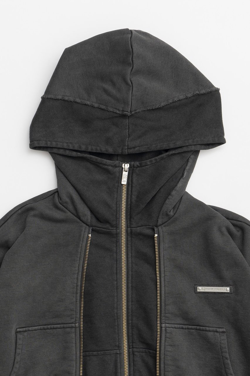 【プランク プロジェクト/PRANK PROJECT】のピグメントレイヤードダブルスウェットパーカー 人気、トレンドファッション・服の通販 founy(ファニー) 　ファッション　Fashion　レディースファッション　Fashion for Women　トップス・カットソー　Cut & Sew Tops　シャツ・ブラウス・オフィスカジュアル　Elegant Blouses & Button-Ups　レディースパーカー・カジュアルフーディー　Casual Hoodies & Sweatshirts　ロングTシャツ・Tシャツ　Longline T-Shirts & Tees　スウェット・クルーネックトップス　Sweatshirts & Crewnecks / Relaxed Fit Sweat Tops　カットソー・ベーシックTシャツ　Cut-and-Sewn Tops / Stretch Tees & Basics　おすすめ　Recommended / Our Picks　インナー　Innerwear　ジャケット　Jacket, Outerwear　パーカー　Hoodie, Parka　羽織　Haori, Light Jacket　other-2|ID: prp329100004928444 ipo3291000000036983062