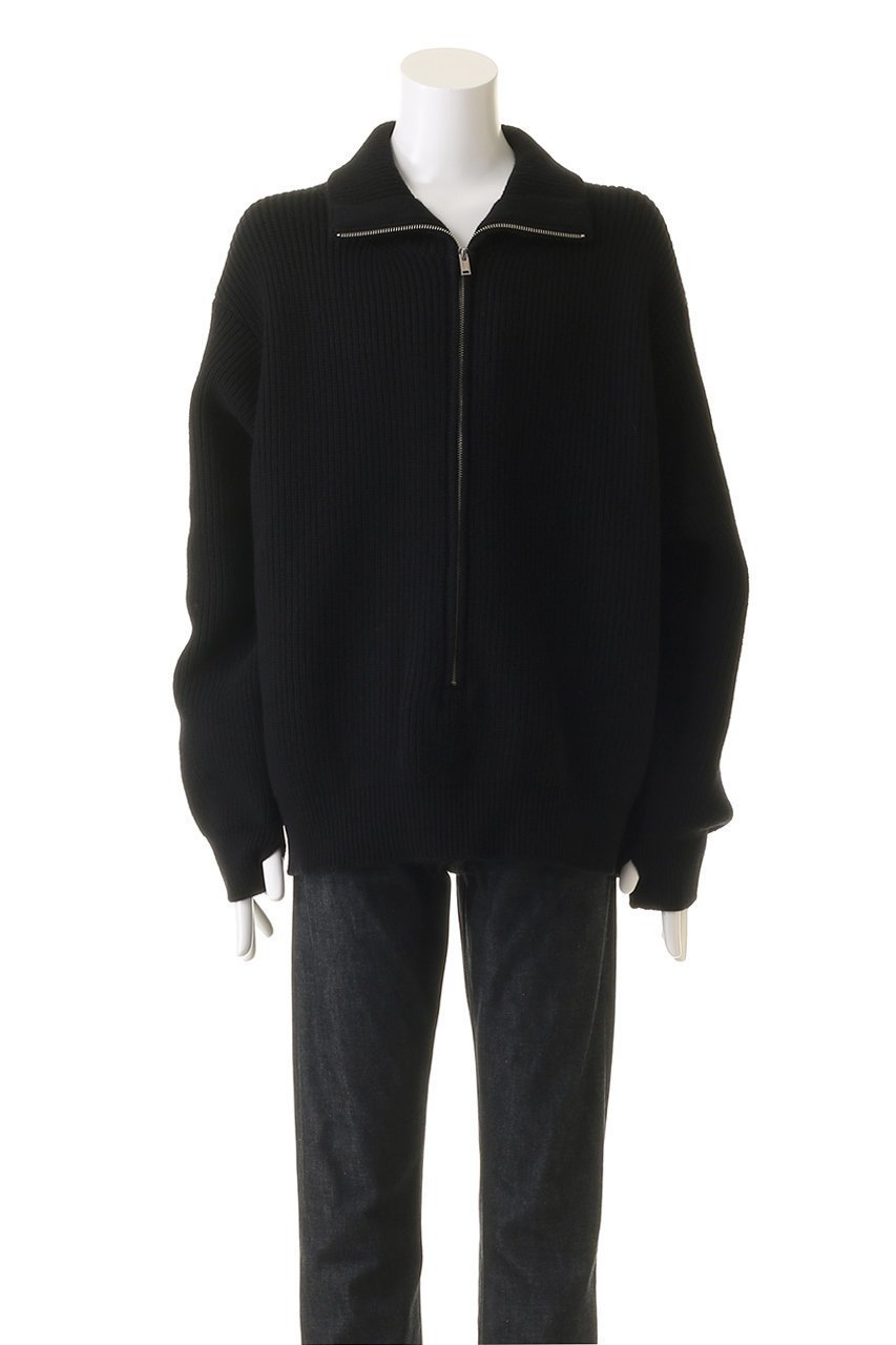 【ヨーク/YOKE】の【UNISEX】WOOL 3/4 FRONT ZIP ハイネックリブセーター 人気、トレンドファッション・服の通販 founy(ファニー) 　ファッション　Fashion　レディースファッション　Fashion for Women　トップス・カットソー　Cut & Sew Tops　シャツ・ブラウス・オフィスカジュアル　Elegant Blouses & Button-Ups　レディースパーカー・カジュアルフーディー　Casual Hoodies & Sweatshirts　ロングTシャツ・Tシャツ　Longline T-Shirts & Tees　スウェット・クルーネックトップス　Sweatshirts & Crewnecks / Relaxed Fit Sweat Tops　カットソー・ベーシックTシャツ　Cut-and-Sewn Tops / Stretch Tees & Basics　ユニセックス　Unisex, Genderless　シンプル　Simple, Minimal　ハイネック　High Neck, Mock Neck　エレガント 上品　Elegant　A/W・秋冬　Autumn/Winter　羽織　Haori, Light Jacket　other-6|ID: prp329100004928465 ipo3291000000036983228