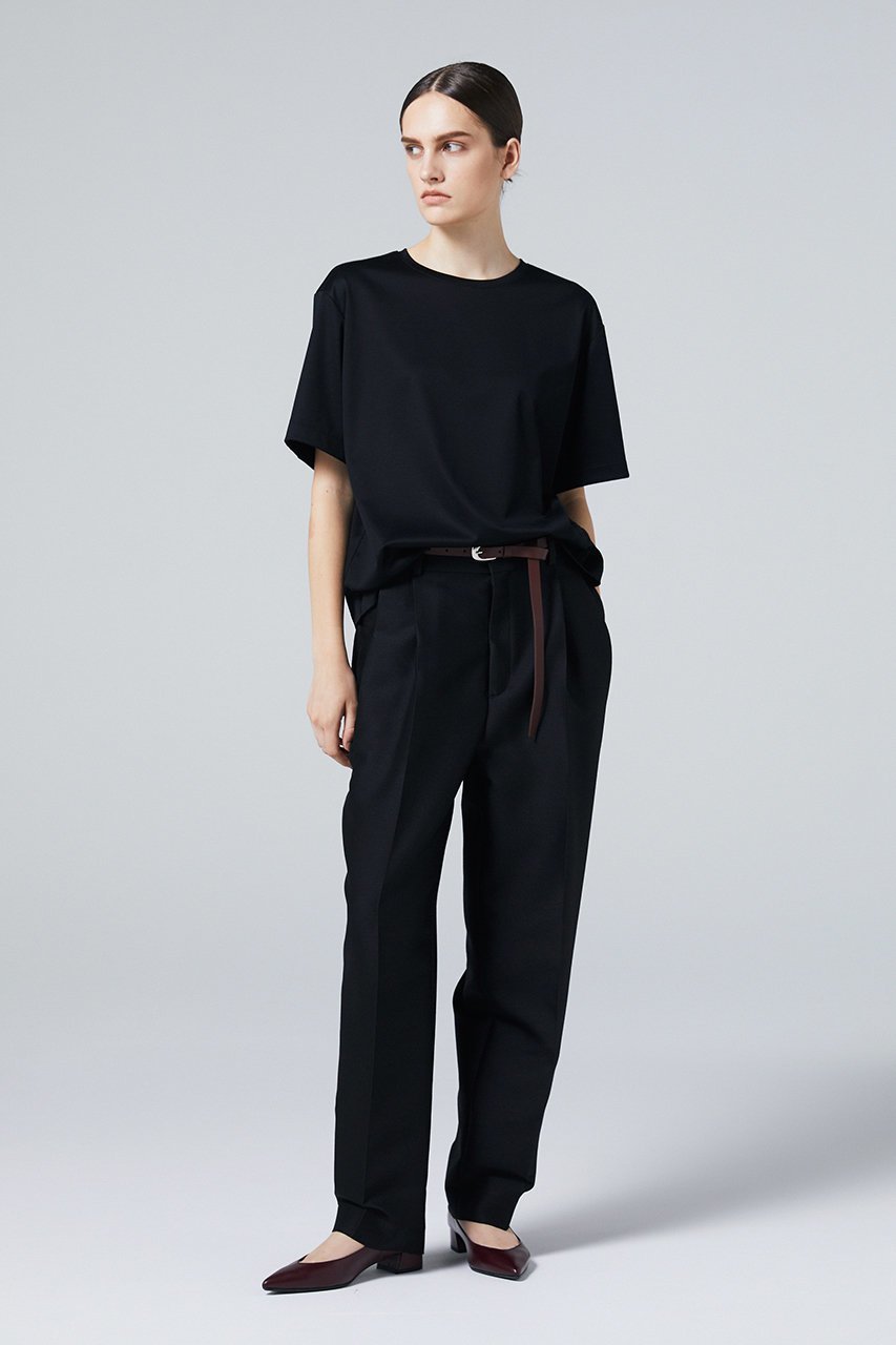 【オーヴィル/EAUVIRE】のオフボディTシャツ 人気、トレンドファッション・服の通販 founy(ファニー) 　ファッション　Fashion　レディースファッション　Fashion for Women　トップス・カットソー　Cut & Sew Tops　シャツ・ブラウス・オフィスカジュアル　Elegant Blouses & Button-Ups　ロングTシャツ・Tシャツ　Longline T-Shirts & Tees　カットソー・ベーシックTシャツ　Cut-and-Sewn Tops / Stretch Tees & Basics　カットソー　Cut and Sewn Top　ショート　Short, Short Length　シルケット　Silket, Silky Cotton　ストレッチ　Stretch, Stretchy Fabric　スリーブ　Sleeve, Long Sleeve / Short Sleeve　バランス　Balance, Style Balance　ボトム　Bottoms, Lower Wear　エレガント 上品　Elegant　other-6|ID: prp329100004928501 ipo3291000000036983492