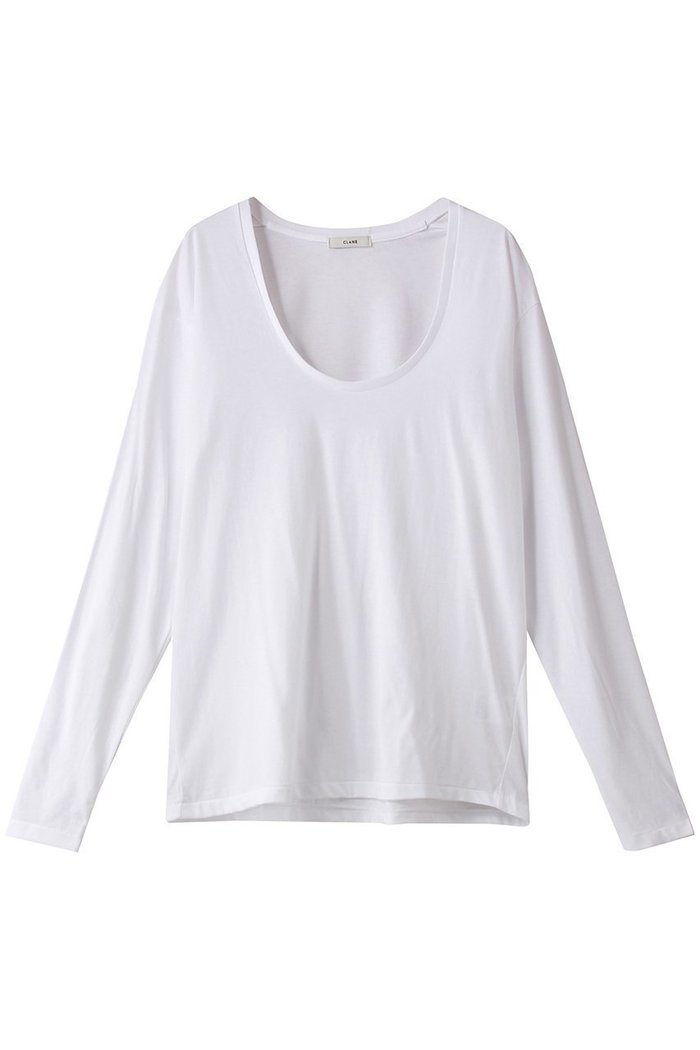 【クラネ/CLANE】のDEEP U NECK TOPS Tシャツ/カットソー インテリア・キッズ・メンズ・レディースファッション・服の通販 founy(ファウニー) https://founy.com/ ファッション Fashion レディースファッション Fashion for Women トップス・カットソー Cut & Sew Tops シャツ・ブラウス・オフィスカジュアル Elegant Blouses & Button-Ups ロングTシャツ・Tシャツ Longline T-Shirts & Tees カットソー・ベーシックTシャツ Cut-and-Sewn Tops / Stretch Tees & Basics おすすめ Recommended / Our Picks インナー Innerwear カットソー Cut and Sewn Top スリーブ Sleeve, Long Sleeve / Short Sleeve ロング Long, Long-Length 長袖 Long Sleeve, Full Sleeve |ID: prp329100004928510 ipo3291000000036983571