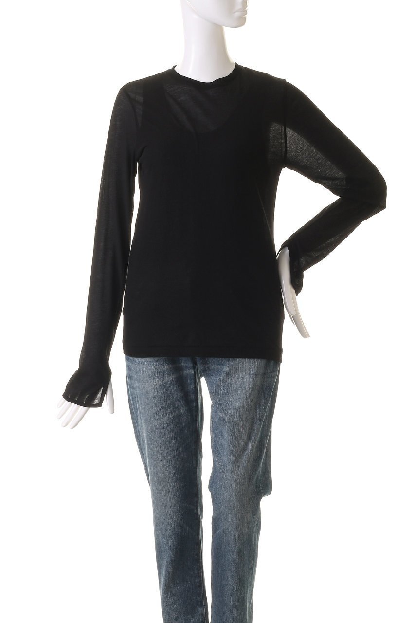 【ウィムガゼット/Whim Gazette】の【THE PAUSE】シアーセットロングTシャツ 人気、トレンドファッション・服の通販 founy(ファニー) 　ファッション　Fashion　レディースファッション　Fashion for Women　トップス・カットソー　Cut & Sew Tops　シャツ・ブラウス・オフィスカジュアル　Elegant Blouses & Button-Ups　ロングTシャツ・Tシャツ　Longline T-Shirts & Tees　カットソー・ベーシックTシャツ　Cut-and-Sewn Tops / Stretch Tees & Basics　シンプル　Simple, Minimal　スリット　Slit, Slit Detail　スリーブ　Sleeve, Long Sleeve / Short Sleeve　トレンド　Trend, Trending Now　ロング　Long, Long-Length　other-2|ID: prp329100004928524 ipo3291000000036983701