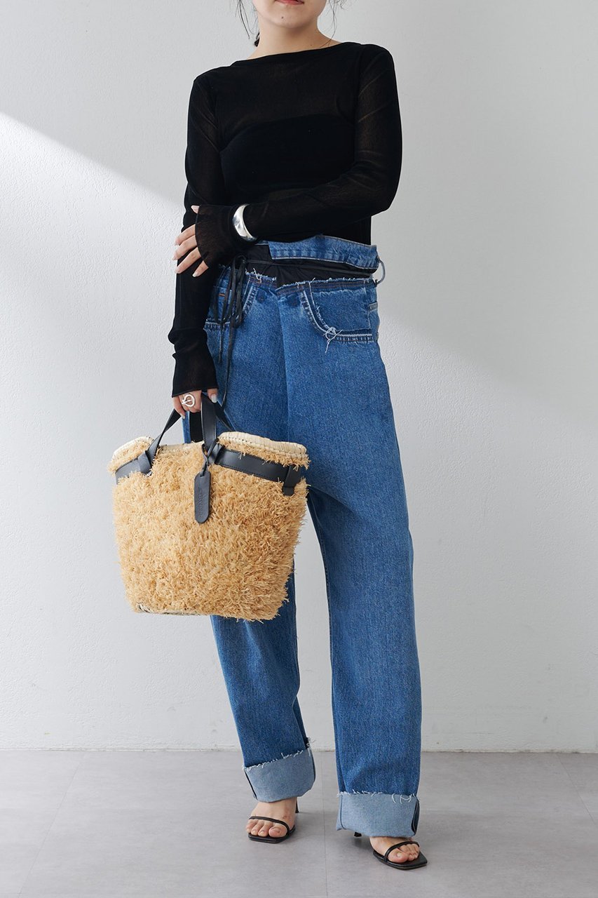 【ウィムガゼット/Whim Gazette】のフロッキーバックシャンカットソー 人気、トレンドファッション・服の通販 founy(ファニー) 　ファッション　Fashion　レディースファッション　Fashion for Women　トップス・カットソー　Cut & Sew Tops　シャツ・ブラウス・オフィスカジュアル　Elegant Blouses & Button-Ups　ロングTシャツ・Tシャツ　Longline T-Shirts & Tees　カットソー・ベーシックTシャツ　Cut-and-Sewn Tops / Stretch Tees & Basics　インナー　Innerwear　カッティング　Cutting Detail　ジャケット　Jacket, Outerwear　スリーブ　Sleeve, Long Sleeve / Short Sleeve　チュール　Tulip, Tulip Motif　人気　Popular, Best Seller　フェミニン　Feminine, Girly　プリント　Print, Printed Pattern　ロング　Long, Long-Length　エレガント 上品　Elegant　other-6|ID: prp329100004928529 ipo3291000000036983748