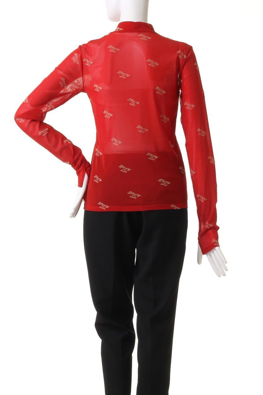 【メゾンスペシャル/MAISON SPECIAL】のBLESSING Flocky Print Turtleneck Tops/BLESSINGフロッキータートルトップス 人気、トレンドファッション・服の通販 founy(ファニー) 　ファッション　Fashion　レディースファッション　Fashion for Women　トップス・カットソー　Cut & Sew Tops　シャツ・ブラウス・オフィスカジュアル　Elegant Blouses & Button-Ups　ロングTシャツ・Tシャツ　Longline T-Shirts & Tees　カットソー・ベーシックTシャツ　Cut-and-Sewn Tops / Stretch Tees & Basics　タートルネック・ハイネックトップス　Turtlenecks & High-Neck Tops　グラフィック　Graphic, Graphic Design　ジャケット　Jacket, Outerwear　スタイリッシュ　Stylish, Fashionable　スリーブ　Sleeve, Long Sleeve / Short Sleeve　羽織　Haori, Light Jacket　メッシュ　Mesh, Net Fabric　ロング　Long, Long-Length　other-4|ID: prp329100004928532 ipo3291000000036983766