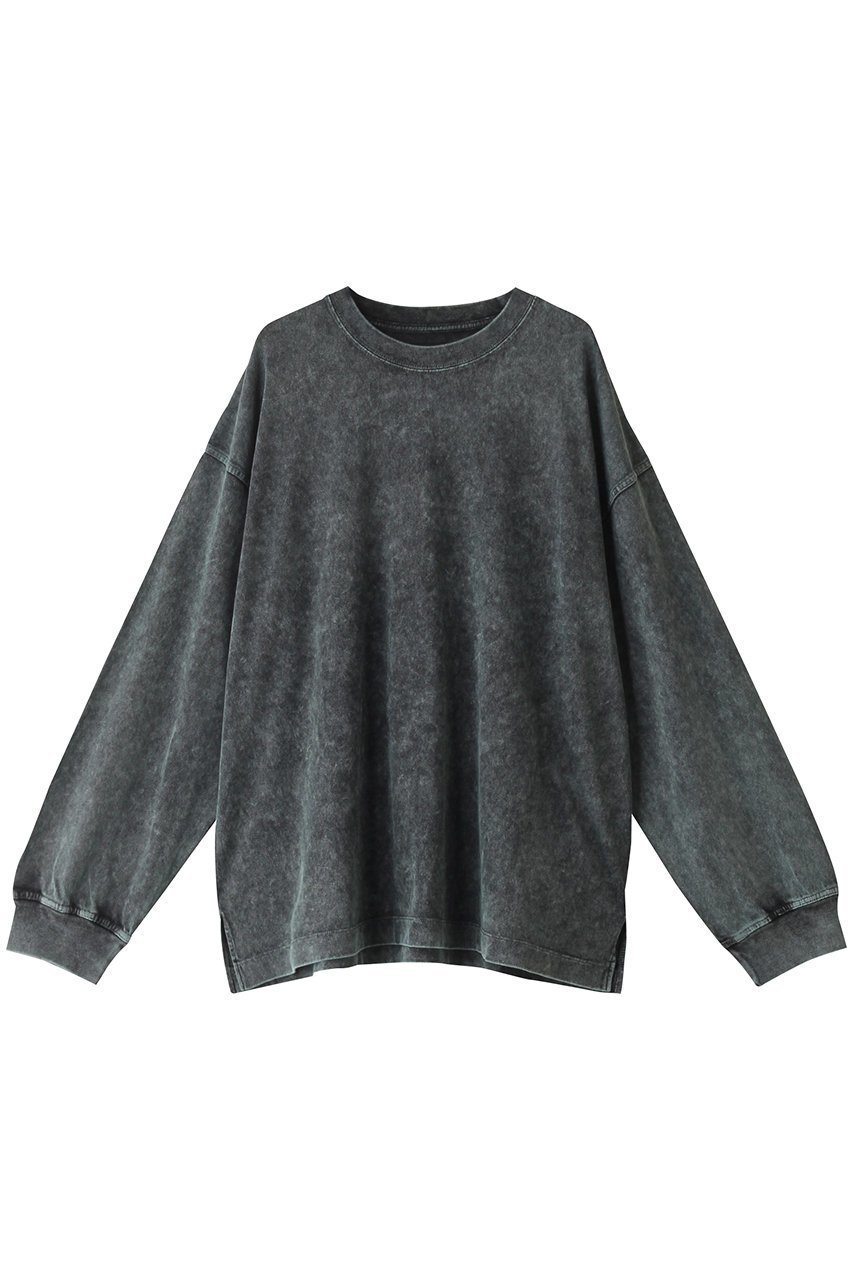 【メゾンスペシャル/MAISON SPECIAL】の【UNISEX】ケミカルオーバーダイL/STシャツ インテリア・キッズ・メンズ・レディースファッション・服の通販 founy(ファニー) 　ファッション　Fashion　レディースファッション　Fashion for Women　トップス・カットソー　Cut & Sew Tops　シャツ・ブラウス・オフィスカジュアル　Elegant Blouses & Button-Ups　ロングTシャツ・Tシャツ　Longline T-Shirts & Tees　カットソー・ベーシックTシャツ　Cut-and-Sewn Tops / Stretch Tees & Basics　ユニセックス　Unisex, Genderless　スリーブ　Sleeve, Long Sleeve / Short Sleeve　ロング　Long, Long-Length　長袖　Long Sleeve, Full Sleeve　S.BLU(スカイブルー)|ID: prp329100004928538 ipo3291000000036983813