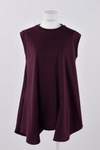 【エンフォルド/ENFOLD】のスビン天竺 サークルカーブアシンメ T/Tタンクトップ 人気、トレンドファッション・服の通販 founy(ファニー) ファッション Fashion レディースファッション Fashion for Women トップス・カットソー Cut & Sew Tops キャミソール&ノースリーブ Camisoles & Sleeveless Tops シャツ・ブラウス・オフィスカジュアル Elegant Blouses & Button-Ups ロングTシャツ・Tシャツ Longline T-Shirts & Tees カットソー・ベーシックTシャツ Cut-and-Sewn Tops / Stretch Tees & Basics カッティング Cutting Detail キャミソール Camisole, Spaghetti Strap Top タンク Tank Top, Sleeveless Top ドレープ Drape, Draping Fabric ベスト Vest, Waistcoat thumbnail ボルドー|ID: prp329100004928565 ipo3291000000036984087