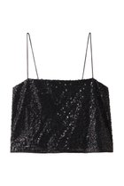 【マリリンムーン/MARILYN MOON】の【SOI-MeME】スパングルビーズキャミソール ブラック|ID: prp329100004928576 ipo3291000000036984196