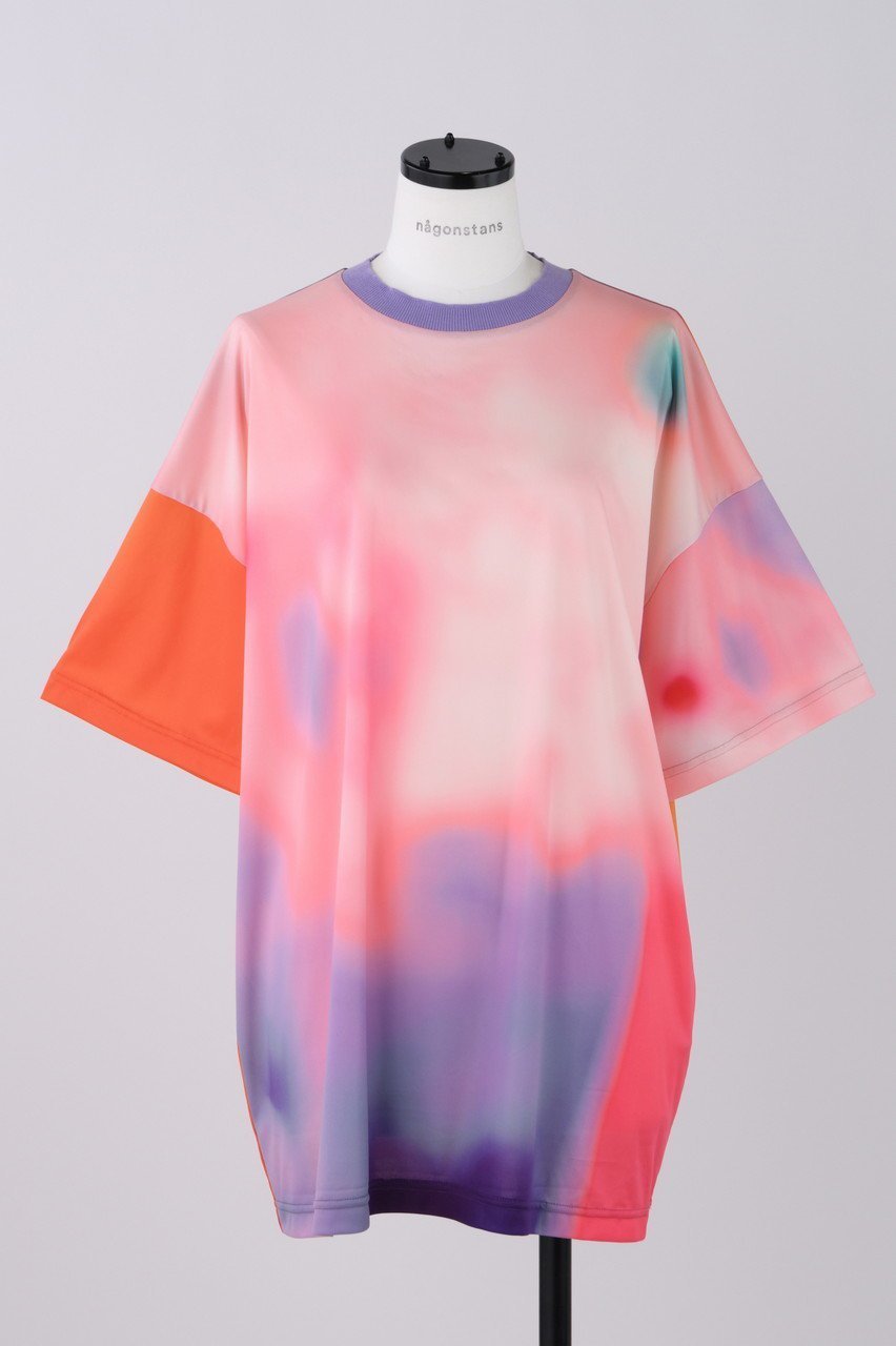 【ナゴンスタンス/nagonstans】のFoggy City T/SH Tシャツ インテリア・キッズ・メンズ・レディースファッション・服の通販 founy(ファニー) 　ファッション　Fashion　レディースファッション　Fashion for Women　トップス・カットソー　Cut & Sew Tops　シャツ・ブラウス・オフィスカジュアル　Elegant Blouses & Button-Ups　ロングTシャツ・Tシャツ　Longline T-Shirts & Tees　カットソー・ベーシックTシャツ　Cut-and-Sewn Tops / Stretch Tees & Basics　ショート　Short, Short Length　スリーブ　Sleeve, Long Sleeve / Short Sleeve　プリント　Print, Printed Pattern　リアル　Real, Realistic　Lilac|ID: prp329100004928581 ipo3291000000036984264