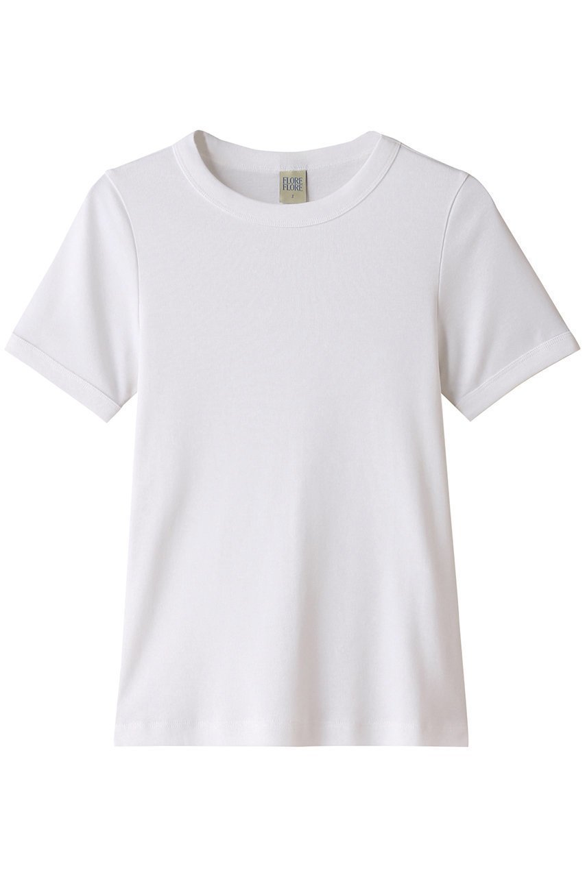 【アルアバイル/allureville】の【FLORE FLORE】 CAR TEE インテリア・キッズ・メンズ・レディースファッション・服の通販 founy(ファニー) 　ファッション　Fashion　レディースファッション　Fashion for Women　トップス・カットソー　Cut & Sew Tops　シャツ・ブラウス・オフィスカジュアル　Elegant Blouses & Button-Ups　ロングTシャツ・Tシャツ　Longline T-Shirts & Tees　カットソー・ベーシックTシャツ　Cut-and-Sewn Tops / Stretch Tees & Basics　コンパクト　Compact, Small Size　ショート　Short, Short Length　スリーブ　Sleeve, Long Sleeve / Short Sleeve　バランス　Balance, Style Balance　フィット　Fit, Slim Fit　ボトム　Bottoms, Lower Wear　人気　Popular, Best Seller　ホワイト|ID: prp329100004928596 ipo3291000000036984452