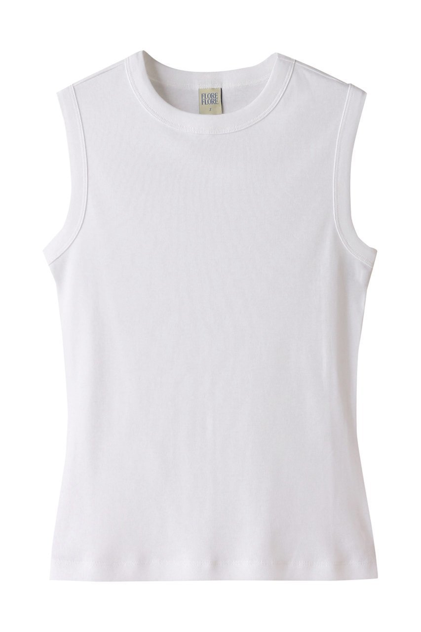 【アルアバイル/allureville】の【FLORE FLORE】 ESME TANK インテリア・キッズ・メンズ・レディースファッション・服の通販 founy(ファニー) 　ファッション　Fashion　レディースファッション　Fashion for Women　トップス・カットソー　Cut & Sew Tops　キャミソール&ノースリーブ　Camisoles & Sleeveless Tops　シャツ・ブラウス・オフィスカジュアル　Elegant Blouses & Button-Ups　ロングTシャツ・Tシャツ　Longline T-Shirts & Tees　カットソー・ベーシックTシャツ　Cut-and-Sewn Tops / Stretch Tees & Basics　カットオフ　Cut-Off Design　キャミソール　Camisole, Spaghetti Strap Top　タンク　Tank Top, Sleeveless Top　モダン　Modern, Contemporary　ホワイト|ID: prp329100004928598 ipo3291000000036984469