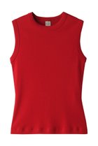 【アルアバイル/allureville】の【FLORE FLORE】 ESME TANK 人気、トレンドファッション・服の通販 founy(ファニー) ファッション Fashion レディースファッション Fashion for Women トップス・カットソー Cut & Sew Tops キャミソール&ノースリーブ Camisoles & Sleeveless Tops シャツ・ブラウス・オフィスカジュアル Elegant Blouses & Button-Ups ロングTシャツ・Tシャツ Longline T-Shirts & Tees カットソー・ベーシックTシャツ Cut-and-Sewn Tops / Stretch Tees & Basics カットオフ Cut-Off Design キャミソール Camisole, Spaghetti Strap Top タンク Tank Top, Sleeveless Top モダン Modern, Contemporary thumbnail レッド|ID: prp329100004928598 ipo3291000000036984471