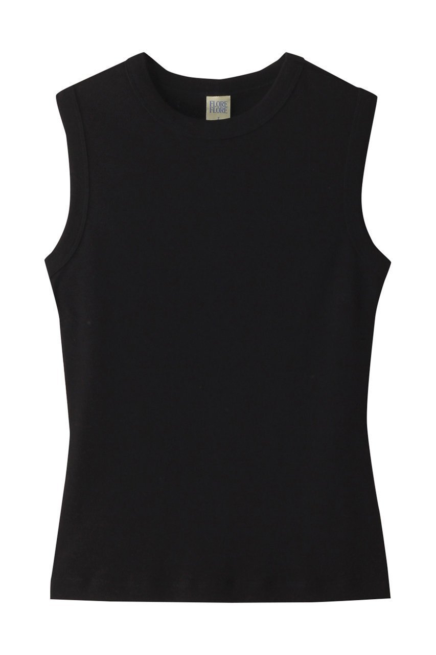 【アルアバイル/allureville】の【FLORE FLORE】 ESME TANK インテリア・キッズ・メンズ・レディースファッション・服の通販 founy(ファニー) 　ファッション　Fashion　レディースファッション　Fashion for Women　トップス・カットソー　Cut & Sew Tops　キャミソール&ノースリーブ　Camisoles & Sleeveless Tops　シャツ・ブラウス・オフィスカジュアル　Elegant Blouses & Button-Ups　ロングTシャツ・Tシャツ　Longline T-Shirts & Tees　カットソー・ベーシックTシャツ　Cut-and-Sewn Tops / Stretch Tees & Basics　カットオフ　Cut-Off Design　キャミソール　Camisole, Spaghetti Strap Top　タンク　Tank Top, Sleeveless Top　モダン　Modern, Contemporary　ブラック|ID: prp329100004928598 ipo3291000000036984473