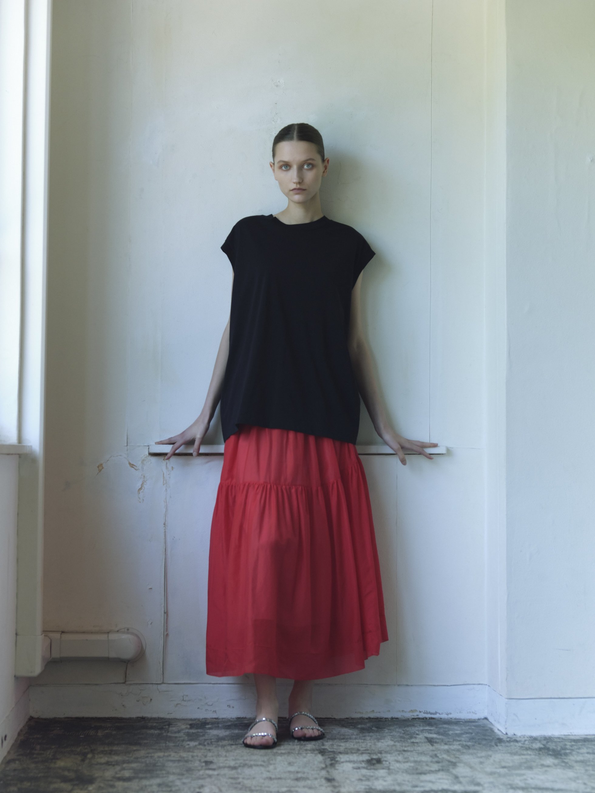 【ジェイドット/j.】のハイゲージコットンフレンチスリーブTシャツ 人気、トレンドファッション・服の通販 founy(ファニー) 　ファッション　Fashion　レディースファッション　Fashion for Women　トップス・カットソー　Cut & Sew Tops　シャツ・ブラウス・オフィスカジュアル　Elegant Blouses & Button-Ups　ロングTシャツ・Tシャツ　Longline T-Shirts & Tees　カットソー・ベーシックTシャツ　Cut-and-Sewn Tops / Stretch Tees & Basics　ショート　Short, Short Length　シンプル　Simple, Minimal　スリーブ　Sleeve, Long Sleeve / Short Sleeve　フレンチ　French, French Style　プレミアム　Premium, High-End　ロング　Long, Long-Length　other-6|ID: prp329100004928601 ipo3291000000036984564