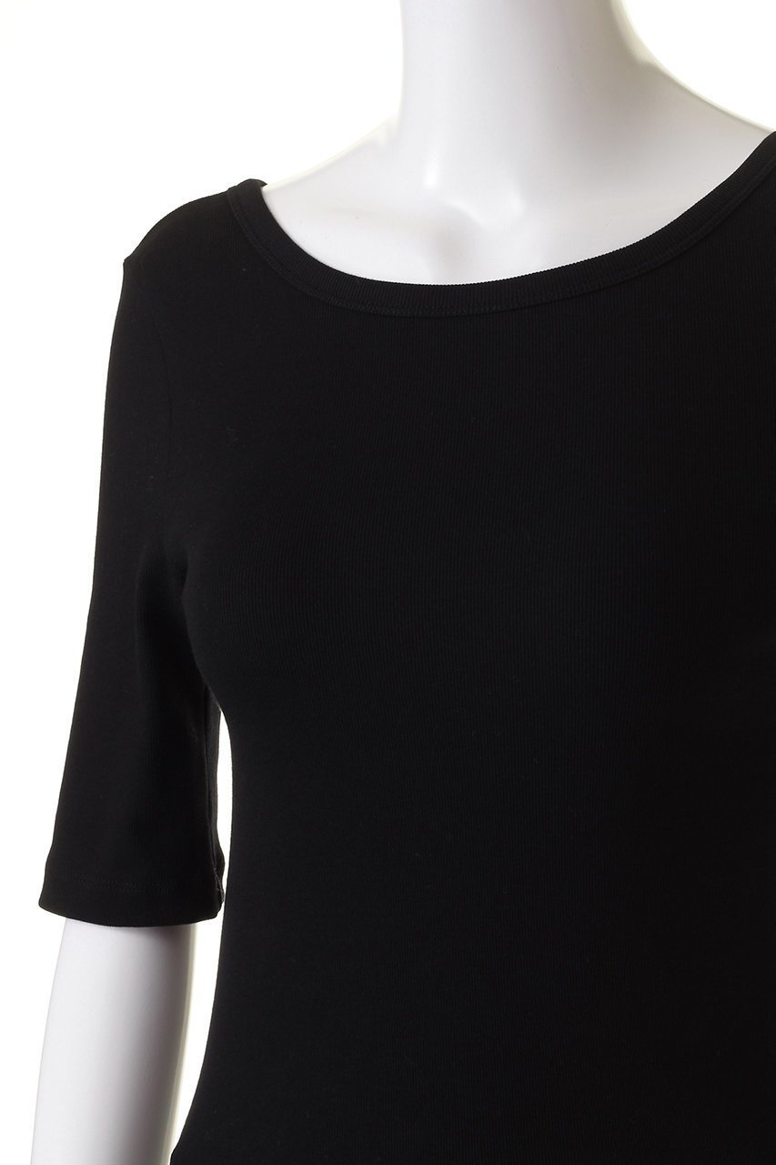 【デザイン ワークス/DESIGN WORKS】のベアテレコTシャツ 人気、トレンドファッション・服の通販 founy(ファニー) 　ファッション　Fashion　レディースファッション　Fashion for Women　トップス・カットソー　Cut & Sew Tops　シャツ・ブラウス・オフィスカジュアル　Elegant Blouses & Button-Ups　ロングTシャツ・Tシャツ　Longline T-Shirts & Tees　カットソー・ベーシックTシャツ　Cut-and-Sewn Tops / Stretch Tees & Basics　エアリー　Airy Texture　ショート　Short, Short Length　ストレート　Straight, Straight Cut　スリーブ　Sleeve, Long Sleeve / Short Sleeve　テレコ　Ribbed, Rib Stitch　夏　Summer　other-5|ID: prp329100004928607 ipo3291000000036984681