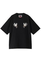 【メゾンスペシャル/MAISON SPECIAL】の【UNISEX】イーグル両面刺しゅうTシャツ 人気、トレンドファッション・服の通販 founy(ファニー) ファッション Fashion レディースファッション Fashion for Women トップス・カットソー Cut & Sew Tops シャツ・ブラウス・オフィスカジュアル Elegant Blouses & Button-Ups ロングTシャツ・Tシャツ Longline T-Shirts & Tees カットソー・ベーシックTシャツ Cut-and-Sewn Tops / Stretch Tees & Basics ユニセックス Unisex, Genderless ショート Short, Short Length シンプル Simple, Minimal スリーブ Sleeve, Long Sleeve / Short Sleeve フロント Front, Front Design ボトム Bottoms, Lower Wear モチーフ Motif, Design Theme thumbnail BLK(ブラック)|ID: prp329100004928646 ipo3291000000036985162