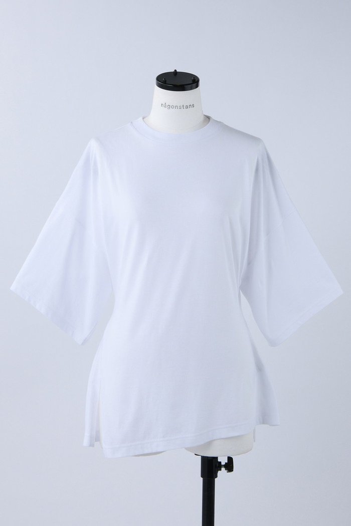 【ナゴンスタンス/nagonstans】のソフト天竺 Shape Loose T/SH Tシャツ インテリア・キッズ・メンズ・レディースファッション・服の通販 founy(ファウニー) https://founy.com/ ファッション Fashion レディースファッション Fashion for Women トップス・カットソー Cut & Sew Tops シャツ・ブラウス・オフィスカジュアル Elegant Blouses & Button-Ups ロングTシャツ・Tシャツ Longline T-Shirts & Tees カットソー・ベーシックTシャツ Cut-and-Sewn Tops / Stretch Tees & Basics シェイプ Shape, Slim Fit ショート Short, Short Length スリット Slit, Slit Detail スリーブ Sleeve, Long Sleeve / Short Sleeve バランス Balance, Style Balance ルーズ Loose, Oversized |ID: prp329100004928674 ipo3291000000036985623