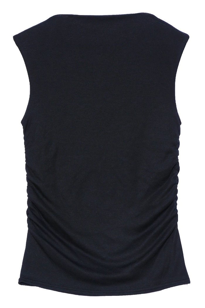 【イリスフォーセブン/IRIS 47】のプリーツタンクトップス インテリア・キッズ・メンズ・レディースファッション・服の通販 founy(ファニー) https://founy.com/ ファッション Fashion レディースファッション Fashion for Women トップス・カットソー Cut & Sew Tops キャミソール&ノースリーブ Camisoles & Sleeveless Tops シャツ・ブラウス・オフィスカジュアル Elegant Blouses & Button-Ups ロングTシャツ・Tシャツ Longline T-Shirts & Tees カットソー・ベーシックTシャツ Cut-and-Sewn Tops / Stretch Tees & Basics なめらか Smooth, Silky Texture カットソー Cut and Sewn Top キャミソール Camisole, Spaghetti Strap Top ジュエリー Jewelry, Accessories タンク Tank Top, Sleeveless Top デニム Denim, Jeans Material エレガント 上品 Elegant |ID: prp329100004928696 ipo3291000000036985883