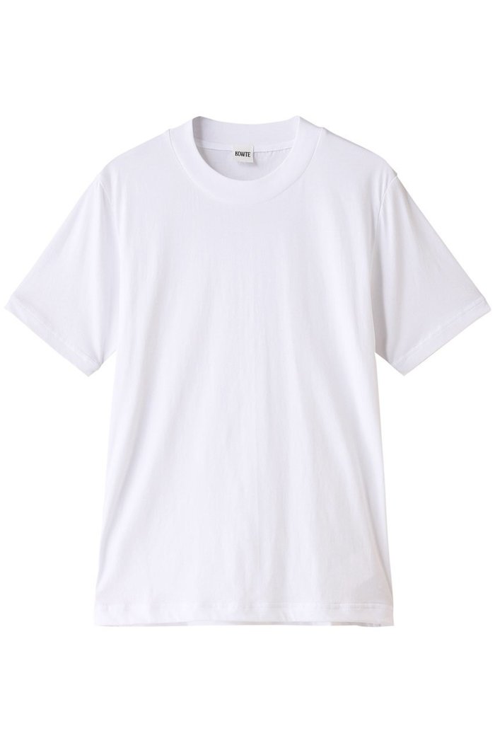 【バウト/BOWTE】のSUVIN コットンウィメンズフィットロゴプリントTシャツ インテリア・キッズ・メンズ・レディースファッション・服の通販 founy(ファウニー) https://founy.com/ ファッション Fashion レディースファッション Fashion for Women トップス・カットソー Cut & Sew Tops シャツ・ブラウス・オフィスカジュアル Elegant Blouses & Button-Ups ロングTシャツ・Tシャツ Longline T-Shirts & Tees カットソー・ベーシックTシャツ Cut-and-Sewn Tops / Stretch Tees & Basics インド Indian Textile グラフィック Graphic, Graphic Design ショート Short, Short Length シンプル Simple, Minimal スリーブ Sleeve, Long Sleeve / Short Sleeve フロント Front, Front Design プリント Print, Printed Pattern 今季 This Season, Current Season |ID: prp329100004928742 ipo3291000000036986545