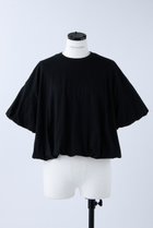 【ナゴンスタンス/nagonstans】のソフト天竺 Tuck Ballon T/SH Tシャツ 人気、トレンドファッション・服の通販 founy(ファニー) ファッション Fashion レディースファッション Fashion for Women トップス・カットソー Cut & Sew Tops シャツ・ブラウス・オフィスカジュアル Elegant Blouses & Button-Ups ロングTシャツ・Tシャツ Longline T-Shirts & Tees カットソー・ベーシックTシャツ Cut-and-Sewn Tops / Stretch Tees & Basics カットソー Cut and Sewn Top ショート Short, Short Length スリーブ Sleeve, Long Sleeve / Short Sleeve バランス Balance, Style Balance バルーン Balloon, Balloon Silhouette 洗える Machine Washable thumbnail Black|ID: prp329100004928748 ipo3291000000036986638