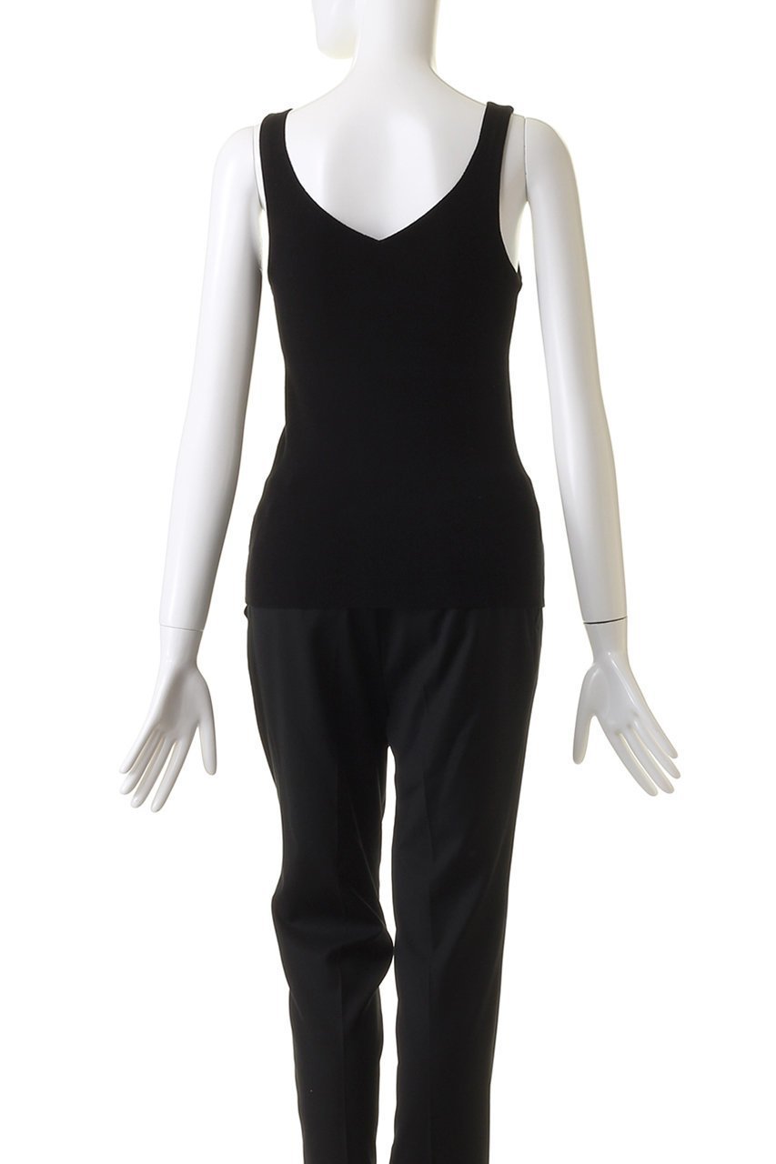 【クラネ/CLANE】のV/N TIGHT LONG TANK TOPS/トップス 人気、トレンドファッション・服の通販 founy(ファニー) 　ファッション　Fashion　レディースファッション　Fashion for Women　トップス・カットソー　Cut & Sew Tops　キャミソール&ノースリーブ　Camisoles & Sleeveless Tops　シャツ・ブラウス・オフィスカジュアル　Elegant Blouses & Button-Ups　ロングTシャツ・Tシャツ　Longline T-Shirts & Tees　カットソー・ベーシックTシャツ　Cut-and-Sewn Tops / Stretch Tees & Basics　インナー　Innerwear　キャミソール　Camisole, Spaghetti Strap Top　シンプル　Simple, Minimal　タンク　Tank Top, Sleeveless Top　フィット　Fit, Slim Fit　other-4|ID: prp329100004928751 ipo3291000000036986754