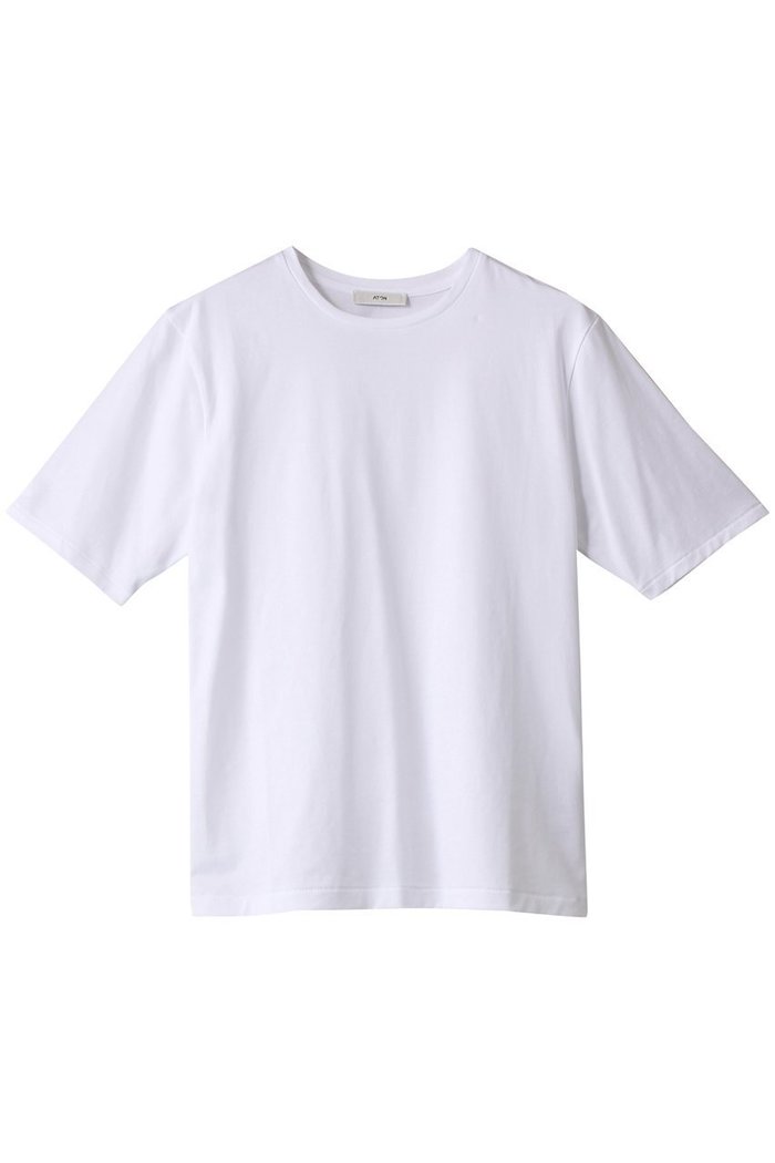 【エイトン/ATON】のSUVIN 60/2 パーフェクトショートスリーブ インテリア・キッズ・メンズ・レディースファッション・服の通販 founy(ファウニー) https://founy.com/ ファッション Fashion レディースファッション Fashion for Women トップス・カットソー Cut & Sew Tops シャツ・ブラウス・オフィスカジュアル Elegant Blouses & Button-Ups ロングTシャツ・Tシャツ Longline T-Shirts & Tees カットソー・ベーシックTシャツ Cut-and-Sewn Tops / Stretch Tees & Basics インド Indian Textile ショート Short, Short Length ジャケット Jacket, Outerwear スリーブ Sleeve, Long Sleeve / Short Sleeve エレガント 上品 Elegant |ID: prp329100004928791 ipo3291000000036987182