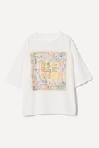 【プリスティン/PRISTINE】のcactus flowerTシャツ 人気、トレンドファッション・服の通販 founy(ファニー) ファッション Fashion レディースファッション Fashion for Women トップス・カットソー Cut & Sew Tops シャツ・ブラウス・オフィスカジュアル Elegant Blouses & Button-Ups ロングTシャツ・Tシャツ Longline T-Shirts & Tees カットソー・ベーシックTシャツ Cut-and-Sewn Tops / Stretch Tees & Basics ギャザー Gathered, Ruffled スリーブ Sleeve, Long Sleeve / Short Sleeve ハンカチ Handkerchief, Hanky フラワー Flower, Floral ロング Long, Long-Length ワイド Wide, Wide Fit 春 Spring thumbnail ホワイト|ID: prp329100004928800 ipo3291000000036987267