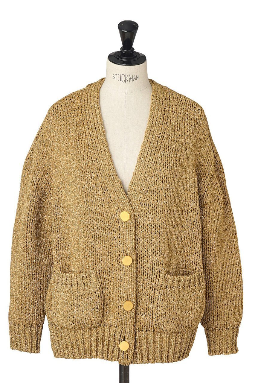 【オブリオ/AUBRIOT】のピアットラメ1/1.35 カーディガン 人気、トレンドファッション・服の通販 founy(ファニー) 　ファッション　Fashion　レディースファッション　Fashion for Women　トップス・カットソー　Cut & Sew Tops　カーディガン・羽織り　Layered Style Cardigans　シャツ・ブラウス・オフィスカジュアル　Elegant Blouses & Button-Ups　ロングTシャツ・Tシャツ　Longline T-Shirts & Tees　カットソー・ベーシックTシャツ　Cut-and-Sewn Tops / Stretch Tees & Basics　イタリア　Italy　カーディガン　Cardigan, Knitwear　フィット　Fit, Slim Fit　リラックス　Relax, Relaxed Fit　 other-1|ID: prp329100004928801 ipo3291000000036987342