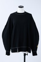 【ナゴンスタンス/nagonstans】のアシンメスリット P.O/プルオーバー Black|ID: prp329100004928827 ipo3291000000036987564