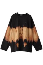 【メゾンスペシャル/MAISON SPECIAL】のTie-dye Oversized T-shirt/タイダイオーバーTEE 人気、トレンドファッション・服の通販 founy(ファニー) ファッション Fashion レディースファッション Fashion for Women トップス・カットソー Cut & Sew Tops シャツ・ブラウス・オフィスカジュアル Elegant Blouses & Button-Ups ロングTシャツ・Tシャツ Longline T-Shirts & Tees カットソー・ベーシックTシャツ Cut-and-Sewn Tops / Stretch Tees & Basics インナー Innerwear シンプル Simple, Minimal スリット Slit, Slit Detail スリーブ Sleeve, Long Sleeve / Short Sleeve プレート Plate, Dish ロング Long, Long-Length thumbnail BLK(ブラック)|ID: prp329100004928845 ipo3291000000036987845
