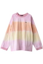 【メゾンスペシャル/MAISON SPECIAL】のTie-dye Oversized T-shirt/タイダイオーバーTEE 人気、トレンドファッション・服の通販 founy(ファニー) ファッション Fashion レディースファッション Fashion for Women トップス・カットソー Cut & Sew Tops シャツ・ブラウス・オフィスカジュアル Elegant Blouses & Button-Ups ロングTシャツ・Tシャツ Longline T-Shirts & Tees カットソー・ベーシックTシャツ Cut-and-Sewn Tops / Stretch Tees & Basics インナー Innerwear シンプル Simple, Minimal スリット Slit, Slit Detail スリーブ Sleeve, Long Sleeve / Short Sleeve プレート Plate, Dish ロング Long, Long-Length thumbnail PNK(ピンク)|ID: prp329100004928845 ipo3291000000036987850