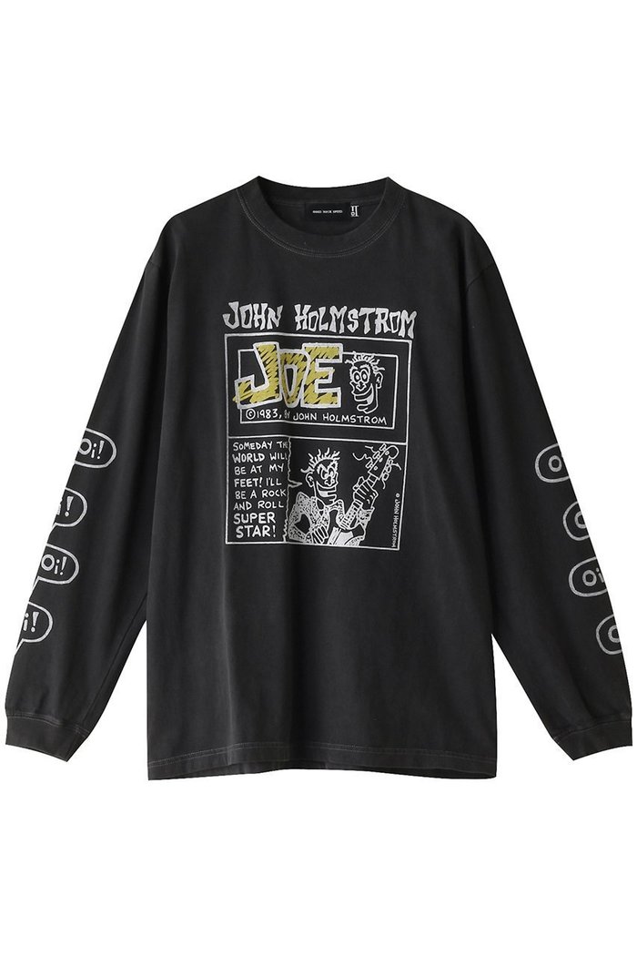 【エリオポール/heliopole】の【GOOD ROCK SPEED】GRS JOHN HOLMSTROM LSTシャツ インテリア・キッズ・メンズ・レディースファッション・服の通販 founy(ファウニー) https://founy.com/ ファッション Fashion レディースファッション Fashion for Women トップス・カットソー Cut & Sew Tops シャツ・ブラウス・オフィスカジュアル Elegant Blouses & Button-Ups ロングTシャツ・Tシャツ Longline T-Shirts & Tees カットソー・ベーシックTシャツ Cut-and-Sewn Tops / Stretch Tees & Basics スリーブ Sleeve, Long Sleeve / Short Sleeve ベーシック Basic, Essential ロング Long, Long-Length |ID: prp329100004928846 ipo3291000000036987886
