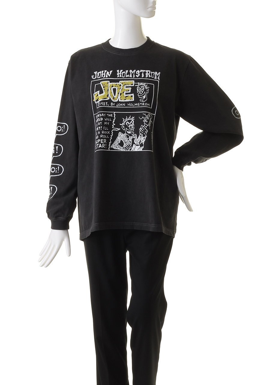 【エリオポール/heliopole】の【GOOD ROCK SPEED】GRS JOHN HOLMSTROM LSTシャツ 人気、トレンドファッション・服の通販 founy(ファニー) 　ファッション　Fashion　レディースファッション　Fashion for Women　トップス・カットソー　Cut & Sew Tops　シャツ・ブラウス・オフィスカジュアル　Elegant Blouses & Button-Ups　ロングTシャツ・Tシャツ　Longline T-Shirts & Tees　カットソー・ベーシックTシャツ　Cut-and-Sewn Tops / Stretch Tees & Basics　スリーブ　Sleeve, Long Sleeve / Short Sleeve　ベーシック　Basic, Essential　ロング　Long, Long-Length　other-2|ID: prp329100004928846 ipo3291000000036987890