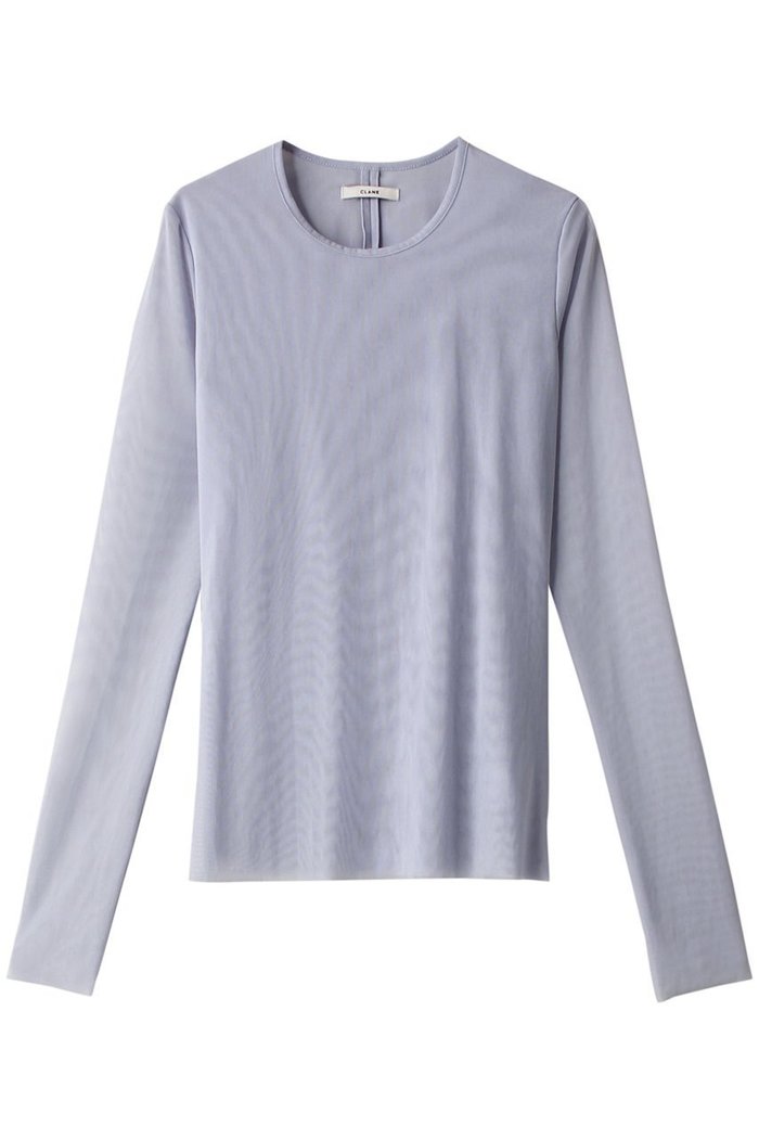 【クラネ/CLANE】のSHEER MESH CREW NECK TOPS/トップス インテリア・キッズ・メンズ・レディースファッション・服の通販 founy(ファウニー) https://founy.com/ ファッション Fashion レディースファッション Fashion for Women トップス・カットソー Cut & Sew Tops シャツ・ブラウス・オフィスカジュアル Elegant Blouses & Button-Ups ロングTシャツ・Tシャツ Longline T-Shirts & Tees カットソー・ベーシックTシャツ Cut-and-Sewn Tops / Stretch Tees & Basics インナー Innerwear シアー Sheer, See-Through スリーブ Sleeve, Long Sleeve / Short Sleeve ロング Long, Long-Length 夏 Summer 春 Spring S/S・春夏 SS, Spring/Summer, Warm Season |ID: prp329100004928861 ipo3291000000036988044