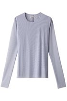 【クラネ/CLANE】のSHEER MESH CREW NECK TOPS/トップス BLUE|ID: prp329100004928861 ipo3291000000036988046