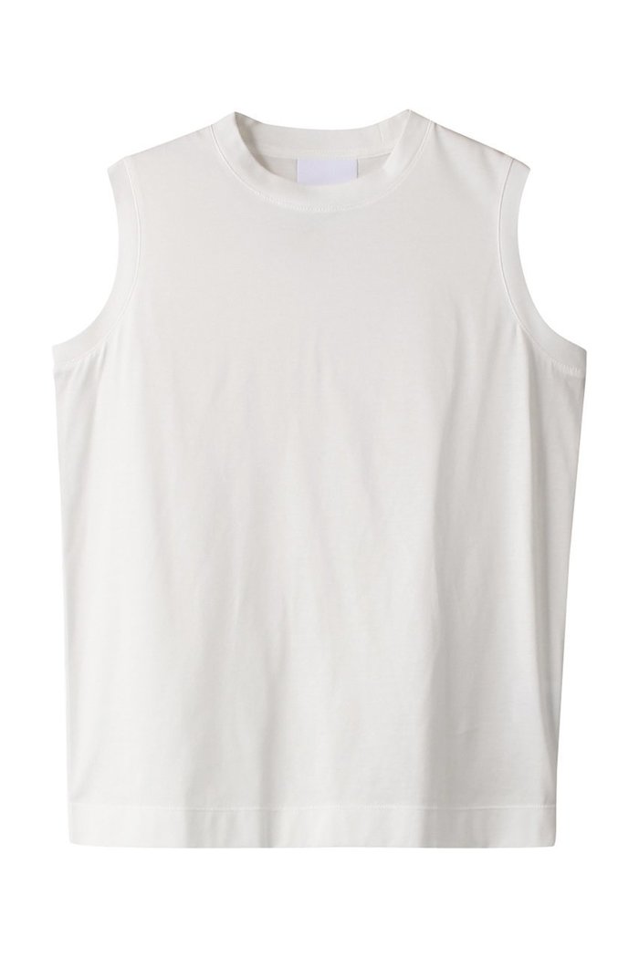 【スローン/SLOANE】の60/2コットン天竺 UVノースリーブ インテリア・キッズ・メンズ・レディースファッション・服の通販 founy(ファニー) https://founy.com/ ファッション Fashion レディースファッション Fashion for Women トップス・カットソー Cut & Sew Tops キャミソール&ノースリーブ Camisoles & Sleeveless Tops シャツ・ブラウス・オフィスカジュアル Elegant Blouses & Button-Ups ロングTシャツ・Tシャツ Longline T-Shirts & Tees カットソー・ベーシックTシャツ Cut-and-Sewn Tops / Stretch Tees & Basics キャミソール Camisole, Spaghetti Strap Top シンプル Simple, Minimal タンク Tank Top, Sleeveless Top ノースリーブ Sleeveless, No-Sleeve バランス Balance, Style Balance エレガント 上品 Elegant 定番 Standard, Basic Item |ID: prp329100004928863 ipo3291000000036988058