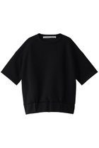 【マルティニーク/martinique】の【COGTHEBIGSMOKE】HILLARY トップ 人気、トレンドファッション・服の通販 founy(ファニー) ファッション Fashion レディースファッション Fashion for Women トップス・カットソー Cut & Sew Tops シャツ・ブラウス・オフィスカジュアル Elegant Blouses & Button-Ups ロングTシャツ・Tシャツ Longline T-Shirts & Tees カットソー・ベーシックTシャツ Cut-and-Sewn Tops / Stretch Tees & Basics ギャザー Gathered, Ruffled ショルダー Shoulder, Shoulder Strap ショート Short, Short Length ストレッチ Stretch, Stretchy Fabric スリーブ Sleeve, Long Sleeve / Short Sleeve 半袖 Short Sleeve, Half Sleeve thumbnail ブラック|ID: prp329100004928876 ipo3291000000036988224