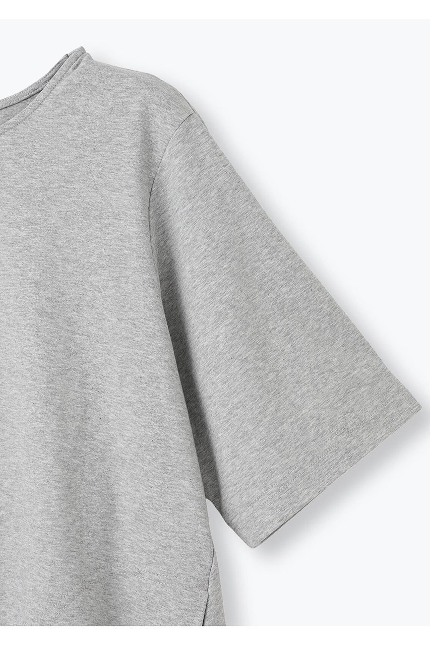 【レリル/lelill】のタックフレアーTシャツ 人気、トレンドファッション・服の通販 founy(ファニー) 　ファッション　Fashion　レディースファッション　Fashion for Women　トップス・カットソー　Cut & Sew Tops　シャツ・ブラウス・オフィスカジュアル　Elegant Blouses & Button-Ups　ロングTシャツ・Tシャツ　Longline T-Shirts & Tees　カットソー・ベーシックTシャツ　Cut-and-Sewn Tops / Stretch Tees & Basics　なめらか　Smooth, Silky Texture　ショート　Short, Short Length　スリーブ　Sleeve, Long Sleeve / Short Sleeve　ポケット　Pocket, Pocket Detail　人気　Popular, Best Seller　夏　Summer　other-3|ID: prp329100004928879 ipo3291000000036988314