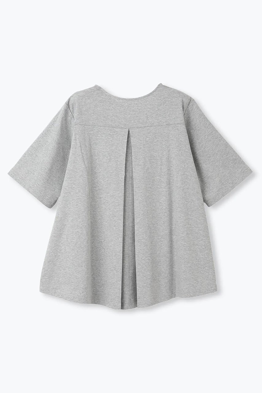 【レリル/lelill】のタックフレアーTシャツ 人気、トレンドファッション・服の通販 founy(ファニー) 　ファッション　Fashion　レディースファッション　Fashion for Women　トップス・カットソー　Cut & Sew Tops　シャツ・ブラウス・オフィスカジュアル　Elegant Blouses & Button-Ups　ロングTシャツ・Tシャツ　Longline T-Shirts & Tees　カットソー・ベーシックTシャツ　Cut-and-Sewn Tops / Stretch Tees & Basics　なめらか　Smooth, Silky Texture　ショート　Short, Short Length　スリーブ　Sleeve, Long Sleeve / Short Sleeve　ポケット　Pocket, Pocket Detail　人気　Popular, Best Seller　夏　Summer　other-5|ID: prp329100004928879 ipo3291000000036988318