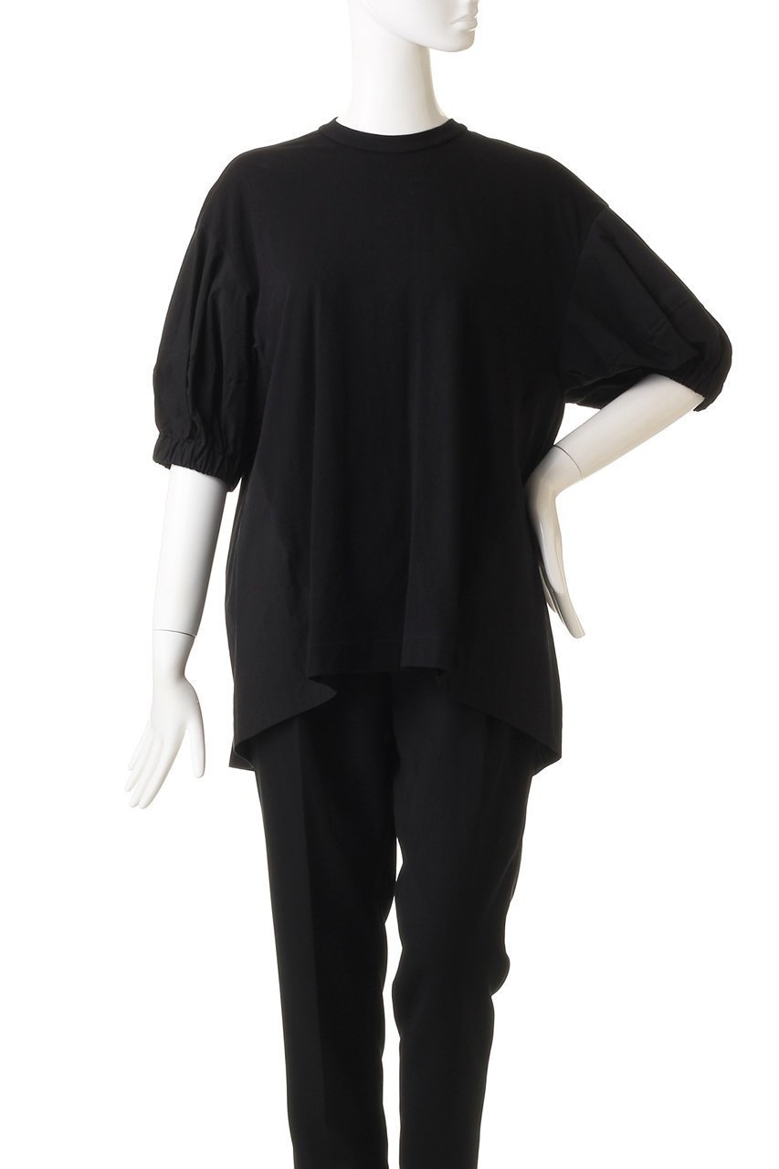 【ナゴンスタンス/nagonstans】のソフト天竺 WOVEN Combi P.O/プルオーバー 人気、トレンドファッション・服の通販 founy(ファニー) 　ファッション　Fashion　レディースファッション　Fashion for Women　トップス・カットソー　Cut & Sew Tops　シャツ・ブラウス・オフィスカジュアル　Elegant Blouses & Button-Ups　ロングTシャツ・Tシャツ　Longline T-Shirts & Tees　カジュアルプルオーバー・ニットトップス　Pullovers & Knit Tops / Casual Pullovers　カットソー・ベーシックTシャツ　Cut-and-Sewn Tops / Stretch Tees & Basics　ショート　Short, Short Length　スリーブ　Sleeve, Long Sleeve / Short Sleeve　ドッキング　Docking, Mixed Material　バランス　Balance, Style Balance　other-2|ID: prp329100004928996 ipo3291000000036990005