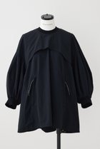 【ナゴンスタンス/nagonstans】のタスランウェザー バルーンスリーブ P.O/プルオーバー 人気、トレンドファッション・服の通販 founy(ファニー) ファッション Fashion レディースファッション Fashion for Women トップス・カットソー Cut & Sew Tops シャツ・ブラウス・オフィスカジュアル Elegant Blouses & Button-Ups ロングTシャツ・Tシャツ Longline T-Shirts & Tees カジュアルプルオーバー・ニットトップス Pullovers & Knit Tops / Casual Pullovers カットソー・ベーシックTシャツ Cut-and-Sewn Tops / Stretch Tees & Basics スモック Smock, Smock Dress スリーブ Sleeve, Long Sleeve / Short Sleeve センター Center, Center Line バルーン Balloon, Balloon Silhouette フレア Flare, Flared ポケット Pocket, Pocket Detail ロング Long, Long-Length thumbnail Black|ID: prp329100004929001 ipo3291000000036990065