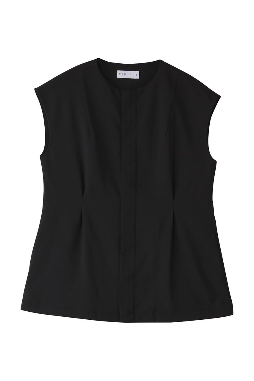 【リムアーク/RIM.ARK】のVest like tops/トップス 人気、トレンドファッション・服の通販 founy(ファニー) 　ファッション　Fashion　レディースファッション　Fashion for Women　アウター　Coat / Outerwear Collection　トップス・カットソー　Cut & Sew Tops　シャツ・ブラウス・オフィスカジュアル　Elegant Blouses & Button-Ups　ロングTシャツ・Tシャツ　Longline T-Shirts & Tees　ベスト&ジレ / 重ね着スタイル　Vests & Gilets　カットソー・ベーシックTシャツ　Cut-and-Sewn Tops / Stretch Tees & Basics　シェイプ　Shape, Slim Fit　ショート　Short, Short Length　ジャケット　Jacket, Outerwear　スリーブ　Sleeve, Long Sleeve / Short Sleeve　 other-1|ID: prp329100004929035 ipo3291000000036990359