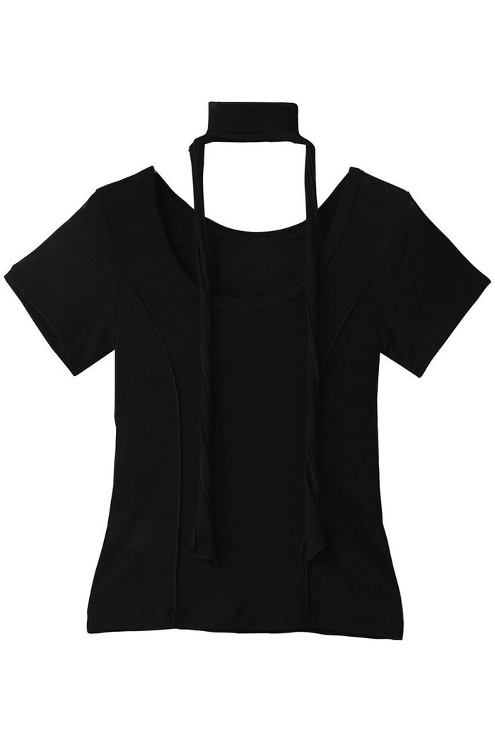 【メゾンスペシャル/MAISON SPECIAL】のWith Tie Sheer Cotton T-shirt/タイ付きシアーコットンTEE インテリア・キッズ・メンズ・レディースファッション・服の通販 founy(ファウニー) https://founy.com/ ファッション Fashion レディースファッション Fashion for Women トップス・カットソー Cut & Sew Tops シャツ・ブラウス・オフィスカジュアル Elegant Blouses & Button-Ups ロングTシャツ・Tシャツ Longline T-Shirts & Tees カットソー・ベーシックTシャツ Cut-and-Sewn Tops / Stretch Tees & Basics インナー Innerwear コンパクト Compact, Small Size ショート Short, Short Length スカーフ Scarf, Neckwear スリーブ Sleeve, Long Sleeve / Short Sleeve テレコ Ribbed, Rib Stitch トレンド Trend, Trending Now フィット Fit, Slim Fit ベスト Vest, Waistcoat おすすめ Recommended / Our Picks 日本製 Made In Japan |ID: prp329100004929038 ipo3291000000036990381