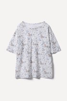 【プリスティン/PRISTINE】のflowerメッシュTシャツ ホワイト|ID: prp329100004929093 ipo3291000000036990859