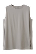 【スリー ドッツ/three dots】のプレミアムシャツ ジャージースリーブレス グレーベージュ|ID: prp329100004929106 ipo3291000000036990976